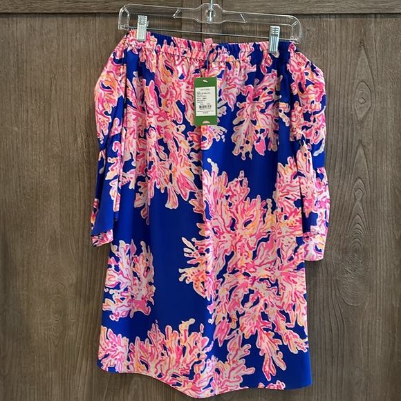Lilly Pulitzer Sanilla Silk Dress XXS NWT - Picture 4 of 5